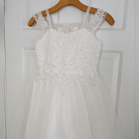 Tip Top Flower Girl / First Communion Dress - Picture 3 of 10